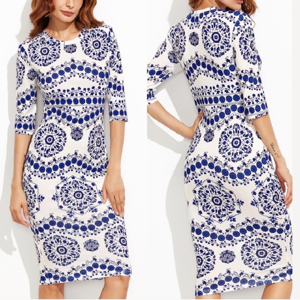 New Beautiful Printed Dress